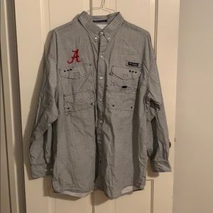 Men’s Columbia brand University of Alabama shirt